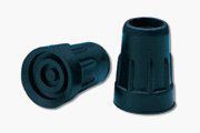 Cane Tips 7/8 Black #19 - 1 Pr (#A719-00)