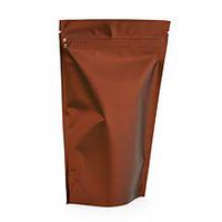 Bronze Satin Stand-Up Pouch - 5-1/8 X 3-1/8 X 8-1/8 - Case 1000