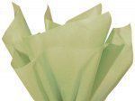 Cakesupplyshop Packaged 100 Ct Bulk Tissue Paper Sage 15" X 20"