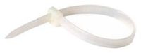 Enkay 7240 24" White Nylon Cable Ties 175# Strength - 25 per Package