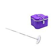 MOP Spinning and Bucket Cleaning Set Can Be Stored Household Rotatable Multifunction Purple Head2