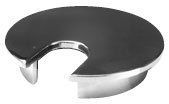 2.5" Metal Desk Grommet - Color: Chrome Polished