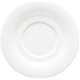 Yanco MS-9303WT Mile Stone Saucer For Model MS-303/313/5044/9018, 5.5" Diameter, Melamine, White Color, Pack of 48