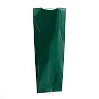 Green Single-Use Foil Gusseted Pouch - 3-1/4 X 2-3/8 X 10-1/4 - Package 50