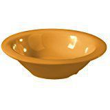 Yanco MS-5716YL Mile Stone Soup Bowl, 16 OZ Capacity, 1.75" Height, 7.5" Diameter, Melamine, Yellow Color, Pack of 48