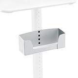 Ergotron ZGBCG Anthro Glove Box Holder - Mounting Component (Holder) - Cool Gray