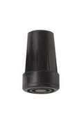 Taller Black Rubber Replacement Cane Tip Size 5/8 Inch