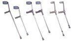 Forearm Crutch - Adult (5ft 3in. - 6ft 2in.) 300lb Weight Capacity