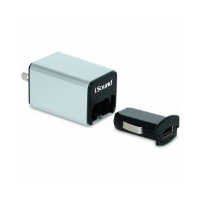 iSound Wall and Car Combo Charger Pro for smartphones, tablets, MP3 players and other USB powered devices (silver)