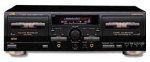 JVC TD-W354BK Dual Cassette Deck (Discontinued by Manufacturer)