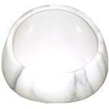 Boom Bowl Smartphone Sound Amplifier (White Marble Decal)