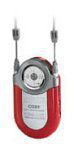 COBY CX-7 Red MINI AM/FM POCKET RADIO with NECK STRAP (Discontinued by Manufacturer)