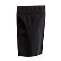 Black Matte Stand-Up Pouch - 5-7/8 X 3-1/2 X 9 - Case 1000