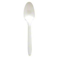 Empress E175002 Medium Weight Spoon, White, Polypropylene (Case of 1,000)