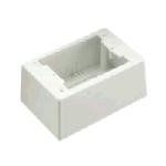 Graybar Panduit JBP1DIW 1-Gang Deep Outlet Box, Off White