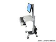 Ergotron - WorkFit-C LD Sit-Stand Workstation - for Mobile Computing, Two-Tone Grey