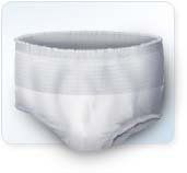 Prevail Protective Adult Underwear Adult Extra Extra Large 68"-80" Waist - Case of 48