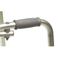 Lumex Single Release Folding Walkers, Standard Rubberized PVC Grip, Adult, Each