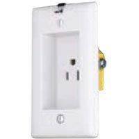 Bryant Electric RR151CHWTR Electrical Receptacle, Outlet White