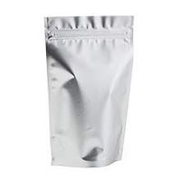 Silver Satin Stand-Up Pouch - 5-1/8 X 3-1/8 X 8-1/8 - CASE 1000