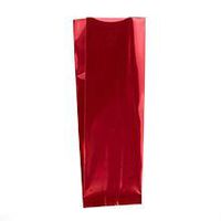 Red Single-Use Foil Gusseted Pouch - 2 X 1-1/4 X 7-1/2 - Case 1000