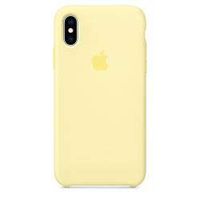 Apple iPhone Xs Silicone Case - Mellow Yellow