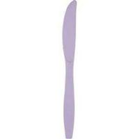 Lavender Heavy Duty Plastic Knives 24 Per Pack