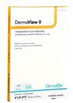 DermaRite DermaView II Transparent Film Dressing - 6 x 8.375 Inch