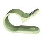 MS25281-F6 NYLON CABLE CLAMP SCREW MOUNT .375" BUNDLE 25PC PACK