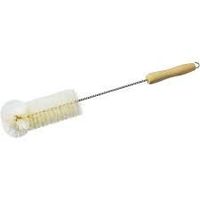 Nessentials Plastic-Free Water Bottle Cleaning Brush with Flexible Metal Handle