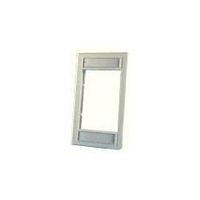 Ortronics Single-Gang Series II Faceplate, Fog White OR-40300158