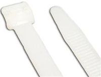 Morris Products 20092 Nylon Cable Ties, 11" Length, 0.5" Width, 250lbs Tensile Strength, 3.19" Max Bundle Diameter (Pack of 100)