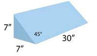 AliMed 45 Degree Large Positioning Wedge, Uncovered, Case of 8
