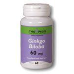 Thompson Herbs Ginkgo Biloba Extract 60 mg 60 capsules (a)
