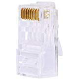 Fdit Cat6 Cat6a Network Internet Connector 8P8C RJ45 Modular Plug Cable Heads 100 PCS/LOT