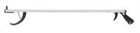Handheld Reacher Grabber, Reaching Aid, 32", Metal Frame, Open Jaw, Pistol Grip, Magnetic Tip