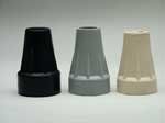 Neva-Slip Crutch Tips Grey