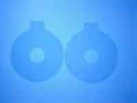 Two Silicone Breast Circles 2.75" Diameter - Guaranteed Breast Scar Treatment. Washable and Reusable, Effective for 6 Months of Treatment - Results in 1-2 Weeks - Average Healing Time 1-3 Months.