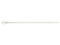 5 Inch Natural Standard Winged Push Mount Cable Tie - 100 Pack