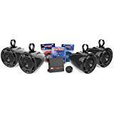 MTX MOTORSPORTS BORVKIT2 Bluetooth Tower 4-Speaker & Amplifier Off-Road Motorsports Package