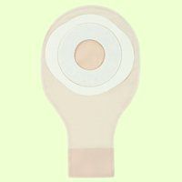 ActiveLife One Piece Drainable Pre-Cut Pouch with Stomahesive Skin Barrier - Opening: 2" - Color: Opaque - Box of 10