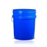 5 Gallon (20L) Plastic Buckets, 3-Pack | Bright Blue