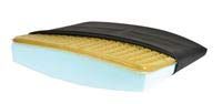 AliMed Sit-Straight T-Gel Cushion, 16 x 16 inches