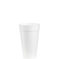 Dart 20J16 CPC 20 oz Tall Foam Cup44; White - Case of 500