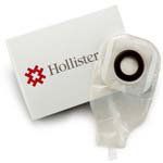 Hollister 1 Piece Drainable Ostomy Pouch With Karaya 5 Ring 1 1/8"Opening Transparent - Box of 30