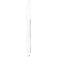 Pans Pro Disposable Cutlery Plastic 1000 Count White (1000 Knifes)