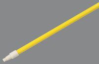 Carlisle 4122504 Sparta Commercial Fiberglass Handle with Self-Locking Flex-Tip, 48", Yellow