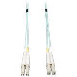 TRIPP LITE N820-30M 100FT FIBER MMF LC/LC 50/125 DUPLEX PATCH CABL BLUE/GRAY AQUA