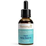 100% Pure Organic Peppermint Hemp Oil for Natural Joint Pain Relief, Better Sleep, Reduced Anxiety, Brain Health, Relaxed Muscles & Mind.