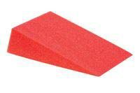 Positioning Block, 15 Degree Wedge, Uncovered, 7x11x3 inches